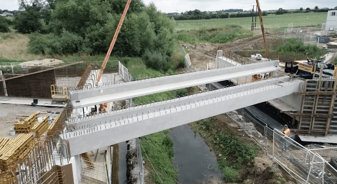 civil engineering construction of bridges